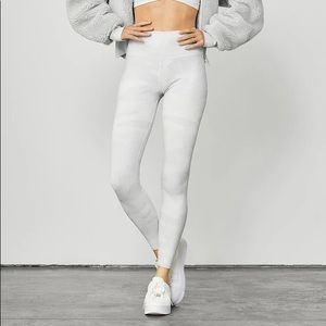 ALO white camouflage leggings